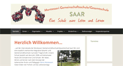 Desktop Screenshot of montessori-sb.de